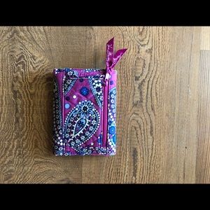 Vera Bradley Boysenberry compact wallet